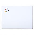 Bi-Office Maya Non Magnetic Melamine Whiteboard Grey Plastic Frame 600x900mm - MB0712186 45900BS