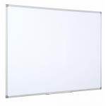 Bi-Office Maya Non Magnetic Melamine Whiteboard Grey Plastic Frame 1200x1800mm - MB8512186 45914BS