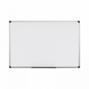 Photos - Dry Erase Board / Flipchart Bi-Office Maya Magnetic Melamine Whiteboard Grey Plastic Frame 