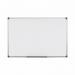 Bi-Office Maya Magnetic Melamine Whiteboard Grey Plastic Frame 2400x1200mm - MB8606186 45921BS