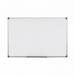 Bi-Office Maya Magnetic Melamine Whiteboard Grey Plastic Frame 2400x1200mm - MB8606186 45921BS