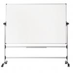 Bi-Office Earth-It Mobile Whiteboard Non Magnetic 1500x1200mm Silver - RQR0421 45984BS