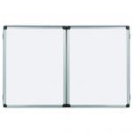 Bi-Office Maya Trio Magnetic Lacquered Steel Whiteboard Aluminium Frame 1200x900mm - TR02020108170 46040BS
