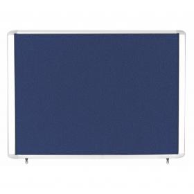 Bi-Office Outdoor Blue Felt Lockable Noticeboard Display Case 8 x A4 978x670mm - VT350607760 46054BS