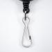 Avery Lanyard Black 40 x 1cm with 60cm Reel (Pack 10) - 4830 46057AV