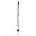 Avery Lanyard Black 40 x 1cm with 60cm Reel (Pack 10) - 4830 46057AV