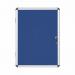 Bi-Office Enclore Blue Felt Lockble Noticeboard Display Case 4 x A4 500x674mm - VT610107150 46061BS