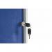 Bi-Office Enclore Blue Felt Lockble Noticeboard Display Case 4 x A4 500x674mm - VT610107150 46061BS