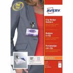 Avery Badge Holder 60x90mm PK25