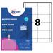 Avery Badge Holders with Clip 60x90mm 32 Inserts 25 Holders 46064AV