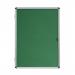 Bi-Office Enclore Green Felt Lockable Noticeboard Display Case 9 x A4 720x981mm - VT630102150 46075BS