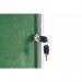 Bi-Office Enclore Green Felt Lockable Noticeboard Display Case 9 x A4 720x981mm - VT630102150 46075BS