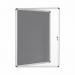 Bi-Office Enclore Grey Felt Lockable Noticeboard Display Case 9 x A4 720x981mm - VT630103150 46082BS