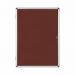 Bi-Office Enclore Burgundy Felt Lockable Noticeboard Display Case 9 x A4 720x981mm - VT630106150 46096BS