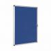 Bi-Office Enclore Blue Felt Lockable Noticeboard Display Case 9 x A4 720x981mm - VT630107150 46103BS