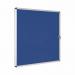 Bi-Office Enclore Blue Felt Lockable Noticeboard Display Case 12 x A4 940x981mm - VT660107150 46110BS