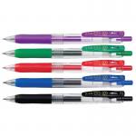 Zebra Sarasa Clip Eco 76% Recycled Gel Pen Medium Point Violet (Pack 12) - 35148 46320ZB