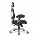 Nautilus Designs Ergo Luxury High Back Ergonomic Mesh Executive Operator Office Chair Black - Certified for 24 Hour Use - DPA/ERGO/KTAG/M 46983NA