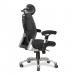 Nautilus Designs Ergo Luxury High Back Ergonomic Mesh Executive Operator Office Chair Black - Certified for 24 Hour Use - DPA/ERGO/KTAG/M 46983NA