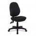 Nautilus Designs Java 200 Medium Back Twin Lever Fabric Operator Office Chair Without Arms Black - BCFP505BK 46990NA