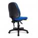 Nautilus Designs Java 200 Medium Back Twin Lever Fabric Operator Office Chair Without Arms Blue - BCFP505BL 46997NA