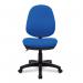 Nautilus Designs Java 200 Medium Back Twin Lever Fabric Operator Office Chair Without Arms Blue - BCFP505BL 46997NA