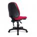 Nautilus Designs Java 200 Medium Back Twin Lever Fabric Operator Office Chair Without Arms Red - BCF/P505/RD 47004NA