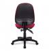 Nautilus Designs Java 200 Medium Back Twin Lever Fabric Operator Office Chair Without Arms Red - BCF/P505/RD 47004NA