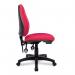 Nautilus Designs Java 200 Medium Back Twin Lever Fabric Operator Office Chair Without Arms Red - BCFP505RD 47004NA