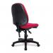 Nautilus Designs Java 200 Medium Back Twin Lever Fabric Operator Office Chair Without Arms Red - BCFP505RD 47004NA