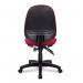 Nautilus Designs Java 200 Medium Back Twin Lever Fabric Operator Office Chair Without Arms Red - BCFP505RD 47004NA