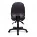 Nautilus Designs Java 300 Medium Back Synchronous Triple Lever Fabric Operator Office Chair Without Arms Black - BCF/P606/BK 47046NA