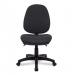 Nautilus Designs Java 300 Medium Back Synchronous Triple Lever Fabric Operator Office Chair Without Arms Black - BCF/P606/BK 47046NA