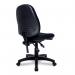 Nautilus Designs Java 300 Medium Back Synchronous Triple Lever Fabric Operator Office Chair Without Arms Black - BCFP606BK 47046NA