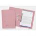 Guildhall Spring Transfer File Manilla Foolscap 285gsm Pink (Pack 25) - 346-PNKZ 47048EX