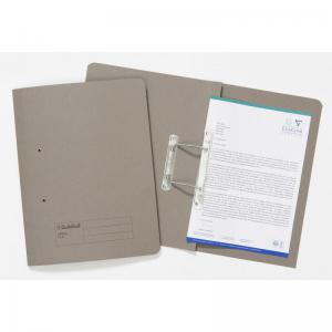 Guildhall Spring Transfer File Manilla Foolscap 285gsm Grey Pack 25 -