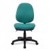 Nautilus Designs Java 300 Medium Back Synchronous Triple Lever Fabric Operator Office Chair Without Arms Green - BCF/P606/GN 47067NA