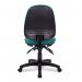 Nautilus Designs Java 300 Medium Back Synchronous Triple Lever Fabric Operator Office Chair Without Arms Green - BCFP606GN 47067NA