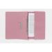 Guildhall Spring Pocket Transfer File Manilla Foolscap 285gsm Pink (Pack 25) - 347-PNKZ 47076EX