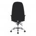 Nautilus Designs Babylon High Back Fabric 24 Hour Synchronous Task Operator Office Chair With Multi-Adjustable Arms Black - BCFR440BK 47109NA