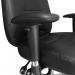 Nautilus Designs Babylon High Back Bonded Leather 24 Hour Synchronous Task Operator Office Chair With Multi-Adjustable Arms Black - BCL/R440/BK 47123NA