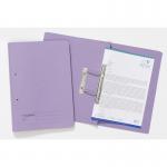 Guildhall Spring Transfer File Manilla Foolscap 285gsm Mauve (Pack 25) - 346-MVEZ 47132EX