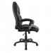 Nautilus Designs Wellington High Back Leather Effect Luxuriously Padded Executive Office Chair With Fixed Arms Black - BCP/T102/BK 47165NA