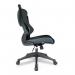 Nautilus Designs Mercury 2 High Back Mesh Executive Office Chair With AIRFLOW Fabric Seat and Folding Arms Black - BCML1304BK 47305NA