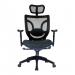 Nautilus Designs Newton High Back Mesh Synchronous Executive Office Chair With Integral Headrest and Height Adjustable Arms Black - BCM/K103/BK 47326NA