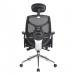 Nautilus Designs Polaris High Back Mesh Synchronous Executive Office Chair With Adjustable Headrest and Height Adjustable Arms Black - BCM/K113/BK 47333NA