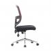 Nautilus Designs Nexus Designer Medium Back Two Tone Mesh Operator Office Chair With Sculptured Lumbar K512RD 47396NA