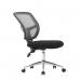 Nautilus Designs Nexus Designer Medium Back Two Tone Mesh Operator Office Chair With Sculptured Lumbar K512BK 47403NA