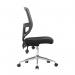 Nautilus Designs Nexus Designer Medium Back Two Tone Mesh Operator Office Chair With Sculptured Lumbar K512BK 47403NA