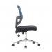 Nautilus Designs Nexus Designer Medium Back Two Tone Mesh Operator Office Chair With Sculptured Lumbar K512BL 47410NA